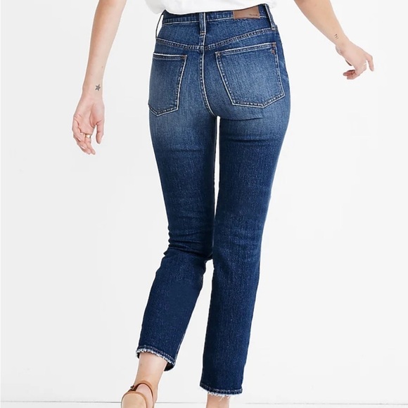 MADEWLL THE PERFECT VINTAGE CROP IN BELLBROOK WASH COMFORT STRETCH EDITION 26 - Picture 4 of 14